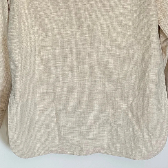 Banana Republic Canvas Shirt Jacket shacket cream 29819 - Picture 13 of 16